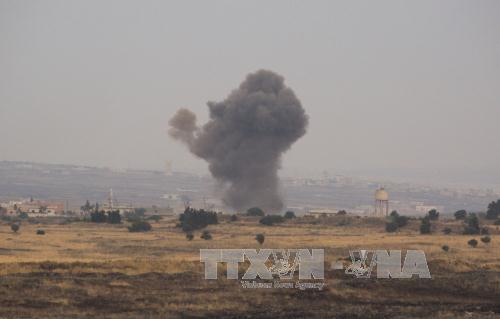 Israel tấn công đáp trả sau các vụ 'đạn lạc' của quân đội Syria 